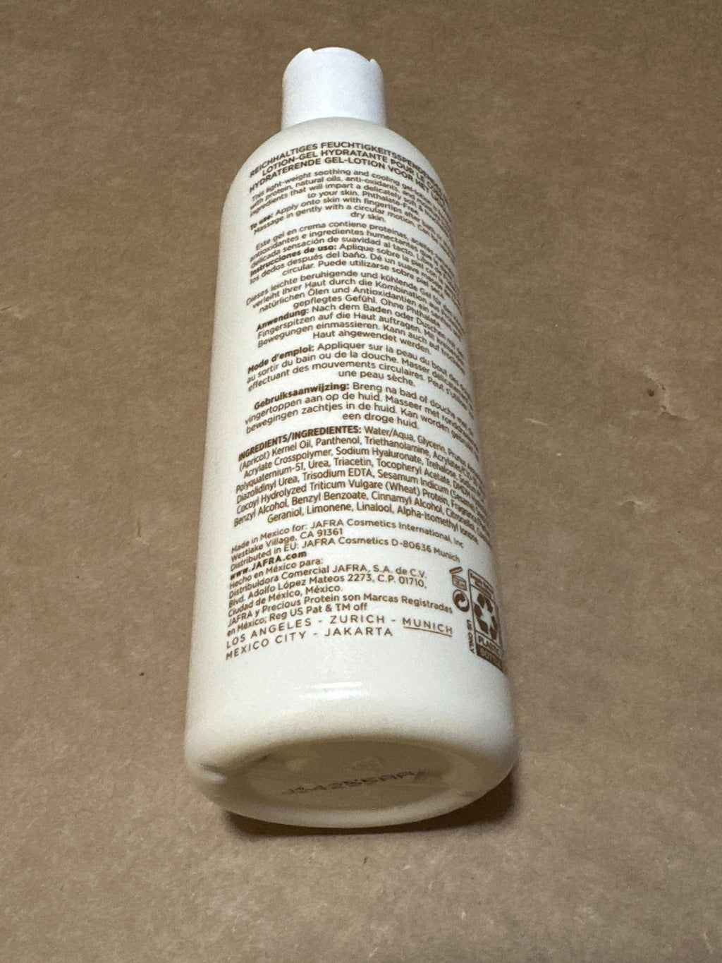 Jafra Precious Protein Gel-lotion Body Moisturizer New