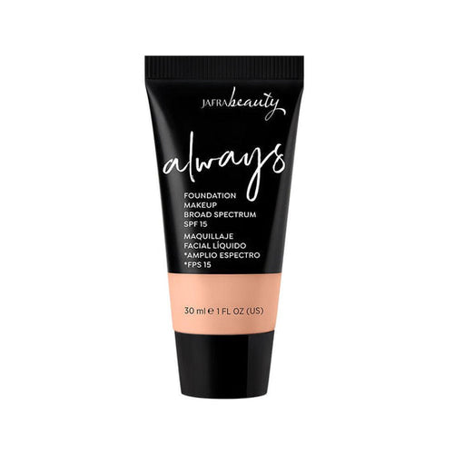 Base de maquillaje JAFRA Beauty Always con SPF 15 de amplio espectro. Bisque MDN4